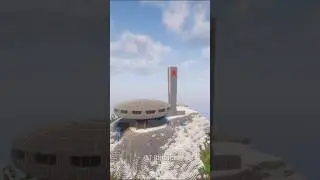 Buzlduzha Monument-Bulgaria |Minecraft Build Timelapse
