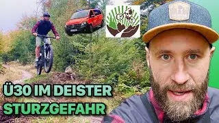 Ü30 Trail im Deister - Ich bin begeistert! Downhill auch für Anfänger? Leider nicht mehr erlaubt!