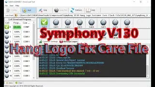 Symphony V130 Flash File Hang Logo Dead Fix Firmware