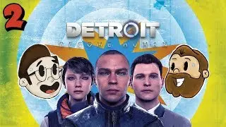 Detroit Become Human PART 2 - Professor Werewolf - BOOOM