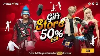 Gift Store 50 Off 🤯🥳| Evo Token Discount | Free Fire New Event | Ff New Event | New Event Free Fire