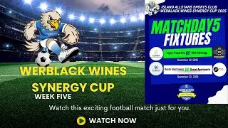 Synergy Cup 2025 &ndash; Matchday 5 | Lugna vs Wizh Clothings &bull; Beats vs Drexel | Lagos Football Spectacle