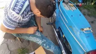 Oživování s dědou/jawa pionýr/jawa mustang