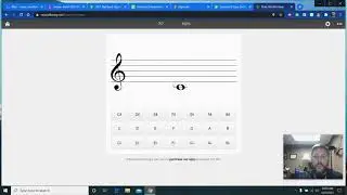 Treble & Bass Clef Notes Above & Below the Staff