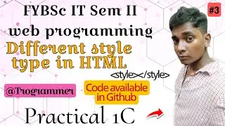css type fybscIT web programming Mumbai University 