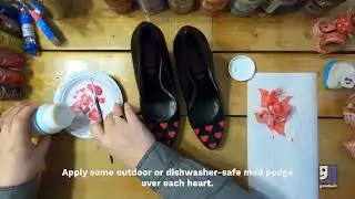 Valentine's Day DIY: Heart Shoes