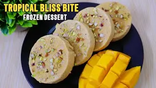 Healthy Sugar-Free Mango Dates Cashew Dessert | A Tropical Treat | Naturally Sweet & Nutritious