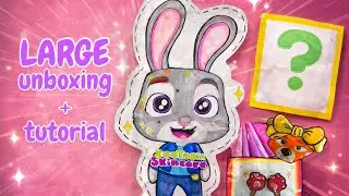 ✨📦 paper diy 📦✨ LARGE SKINCARE BLIND BAG!unboxing + tutorial|ASMR|PAPER