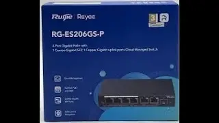 Configuracion basica Ruijie Reyee RG-ES206GS-P