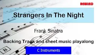 Strangers in the Night : Frank Sinatra : C Instruments Playalong Backing Track