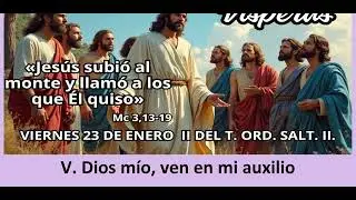 VÍSPERAS  Viernes 23 de Enero de 2026