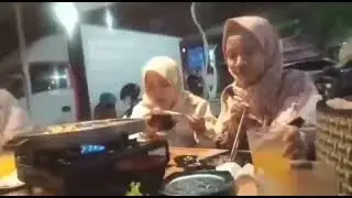 all you can eat, MATJEO Korean grill,Tegal!! #dailyvlog #mukbang #adayinmylife