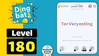 Dingbats Level 180 Ter Very esting Walkthrough