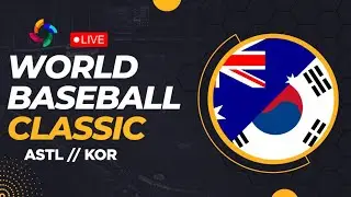 🔴 AUSTRALIA VS KOREA WBC LIVE | World Baseball Classic Live Game Stream: Korea vs Australia WBC 2023