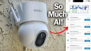 AI Human and Animal Tracking Security Camera! - Aosu D1 Max