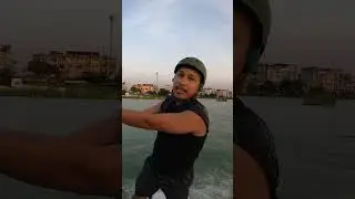 BackSide360ผิวน้ำ🙌🏼💪🏼#เวคบอร์ด #wakeboarding  #slingshot #zanookwakepark #thailand 