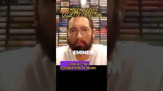 Eminem talking about his sealed cassette collection!  igs graded grading slim shady tape tapes