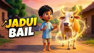 Jadui bail | जादुई बैल | Kids Story | AI Moral Story Hindi