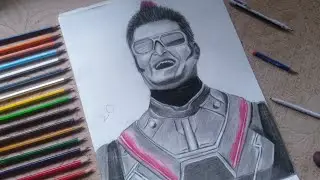 Robot 2.O drawing || Chitti Version 2.0 ||