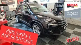 Полная химчистка салона VW Tiguan (EP15) | Как использовать SONAX Final для маскировки царапин и ...
