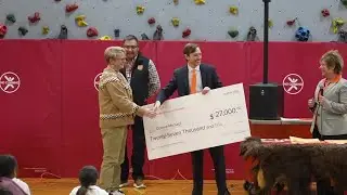 Crow Agency teacher receives $27,000 check in national competition