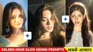Instagram Trending Golden Hour Aesthetic Gemini Photo Editing 🔥| Gemini Golden Hour Photo Editing