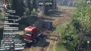 SpinTires Renault Premium Cargo Bed + Dynamic Load