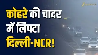 Delhi-NCR Weather Update: घने कोहरे से विजिबिलिटी कम, IMD की नई चेतावनी! Zee Business