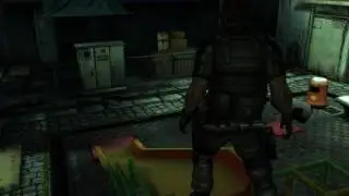 RESIDENT EVIL 6 the childs slide lol