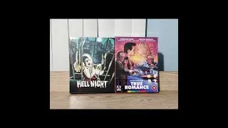 Hell Night & True Romance 4K UHD Deluxe Edition Steelbook Blu-Ray Unboxing - 101 Films / Arrow Video