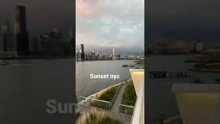 #sunset#nyc#usa #longislandcity#desi#india#indiansinusa #shorts