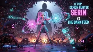 K-pop Demon Hunter Serin vs The Dark Feed 👁️ 3D Animation About Escaping a Toxic Algorithm