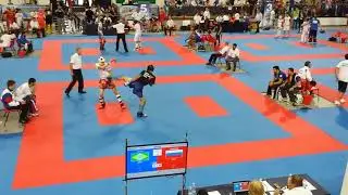Miguel Jacob BRA x Igor Aleksenko RUS   Kick Light 1&ordm; Round