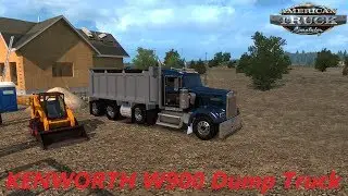 American Truck Simulator KENWORTH W900 Dump Truck