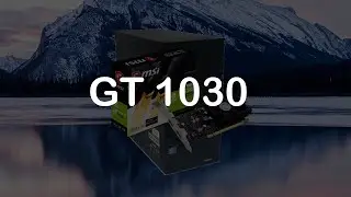 GT 1030 in 2020 and if it's worth