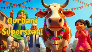 Eid Qurbani Cow &ndash; Wholesome Cartoon Story | Family-Friendly Eid Special