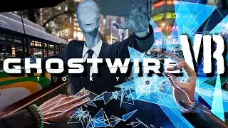 Explore the HAUNTED streets of Tokyo in VR // AMAZING Ghostwire Tokyo VR MOD!