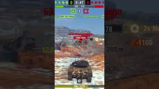 The best T-49 shot in WoT Blitz #ворлдофтанкс #worldoftanks #угар #wotblitz #shorts #1 #t49
