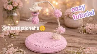 DIY: How to crochet a trending lamp model 😍 #diy #motivation #crochet #craft #ytshorts #viralvideos