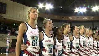 #VSNetball 2014 TUKS vs UJ - Tuks National Anthem