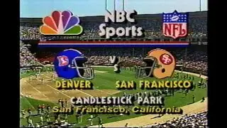 San Francisco 49ers vs Denver Broncos 1988