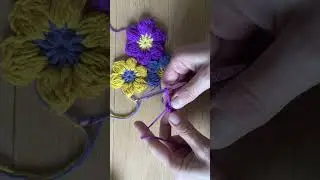 Prosty kwiatek na szydełku 🧶 | Tutorial krok po kroku &ndash; cz. 2