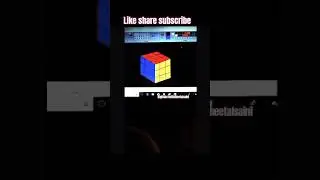 rubik cube #rubikscube #digitalartwithsheetalsaini #rubikart #digitalart #viralvideo #love&hearts;️#music 🎶