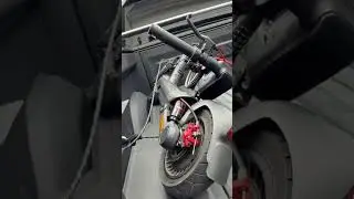 Locking up my Segway Ninebot Max G3 Electric Scooter with the Rivian R1T Gear Guard cable