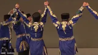 Aylan Azeri Dance Group performance in Folkdance festival in Russia 2016