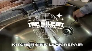OH NO! MY KITCHEN SINK IS LEAKING - Kitchen sink basket strainer replacement