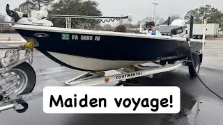 2007 Carolina skiff sea chaser 200 flats series: maiden voyage, ￼￼