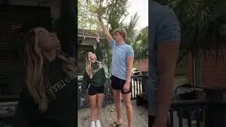 Girlfriend or helicopter? #couples #heightdifference #couplegoals