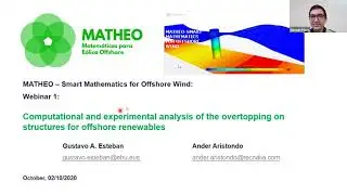 Computational and experimental analysis of the overtopping on structures for offshore renewables