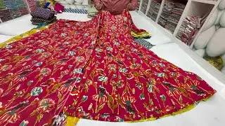 ALL UNDER 800/-🚨Chickpet Wholesale Kurtis, Umbrella Kurtis & Bottom wear.Single piece courier avail.